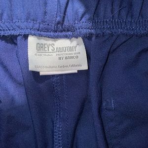 Grey’s Anatomy Navy Scrub Bottoms